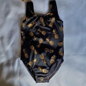 Pineapple print swimsuit